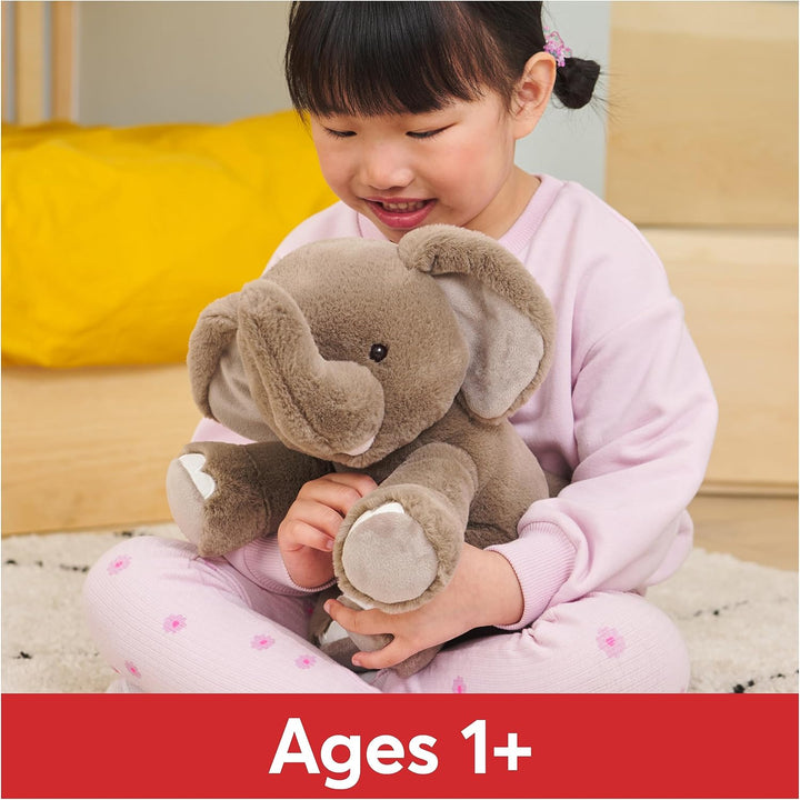GUND Chai Elephant Plüsch, Premium-Stofftier ab 1 Jahren, Grau, 25,4 cm Elefant, 25,4 Cm, Elefant, 2