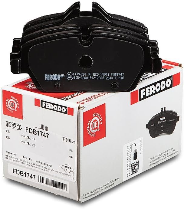 Ferodo FDB1747 PREMIER Bremsbelagsatz, Scheibenbremse - (4-teilig) - (4 Stück)