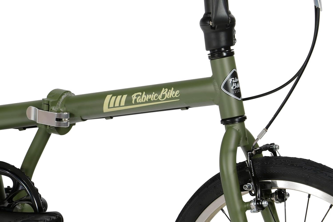 FabricBike Klappfahrrad, Alu-Rahmen, Single Speed, klapprad 20 Zoll, Folding, klapp Fahrrad, Klappra