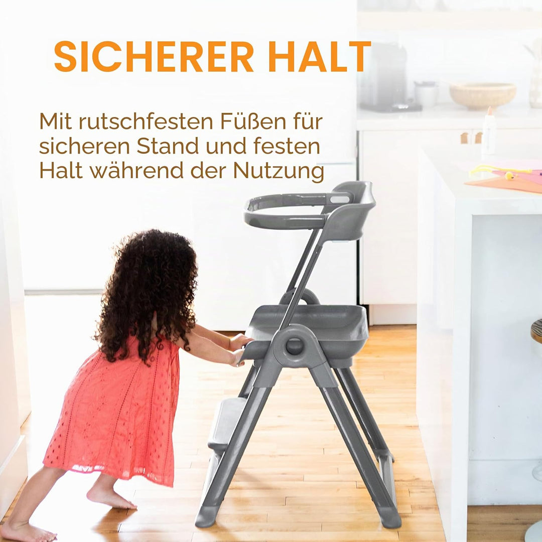 Boon Pivot Toddler Tower - Folding Step Stool for Kids - 21.75 L x 22.75 W x 34.75 H - Montessori To