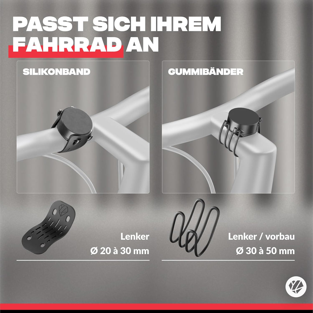 Shapeheart französische Innovation, Magnetische Fahrrad-Handyhalterung mit Abnehmbarer wetterfester