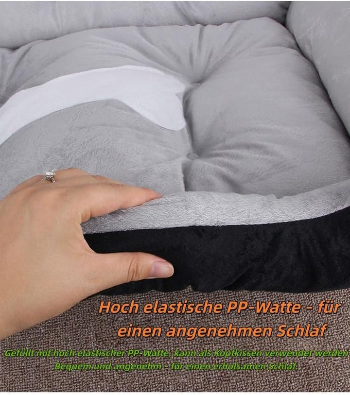 Flying Wings Hundebett, Hundematte, Hundekorb, maschinenwaschbares Haustiersofa, bequem und weich, f