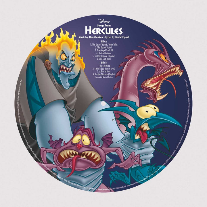 Songs from Hercules (Picture Disc), Vinyl