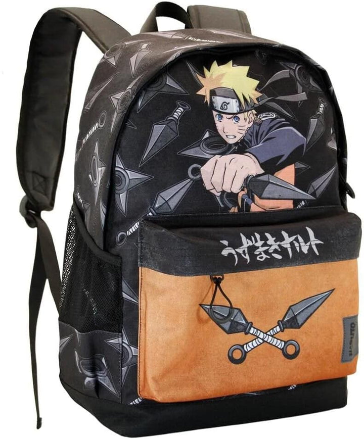 Naruto Weapons-ECO Rucksack 2.0, Schwarz