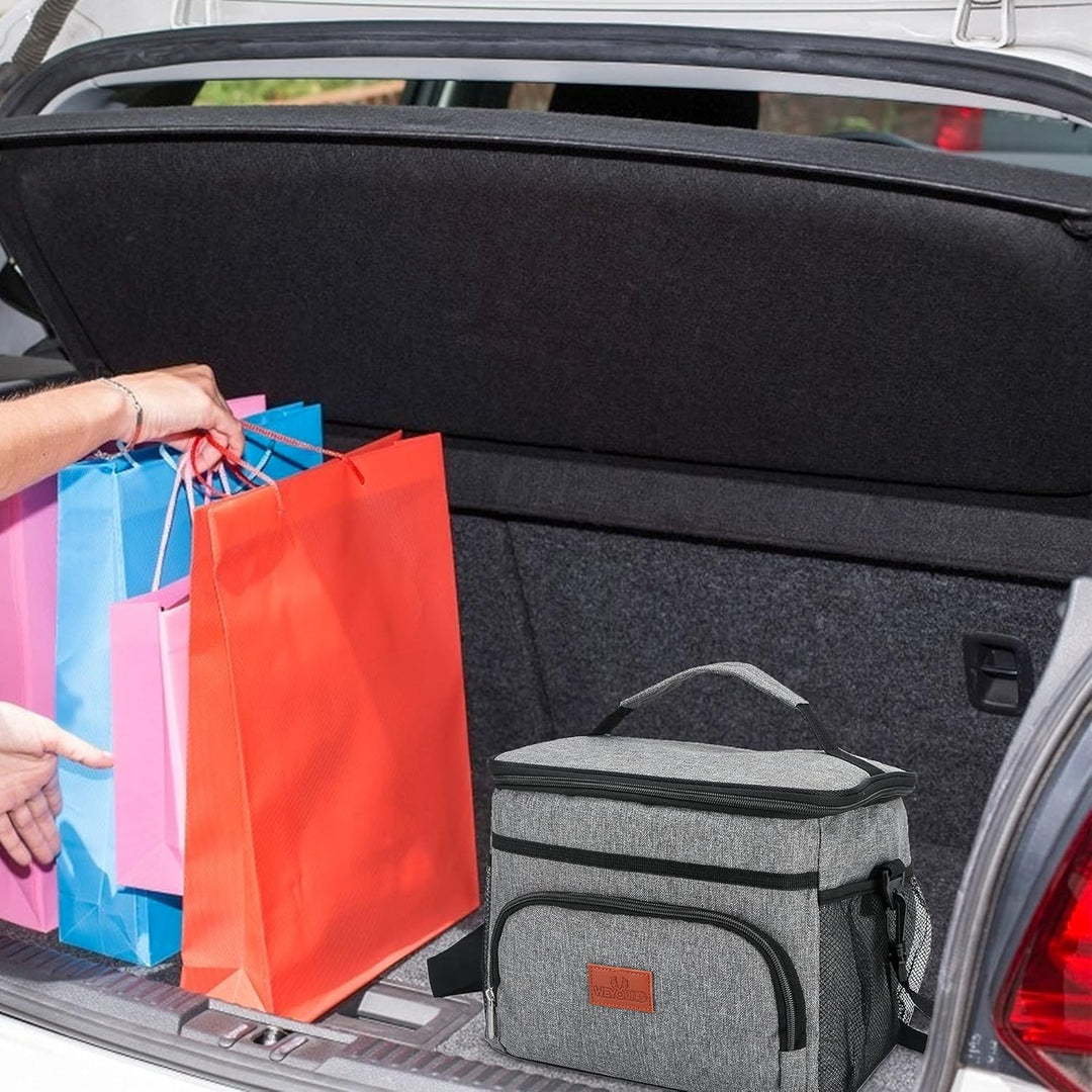 Intirilife tragbare Kühltasche - Zum Transportieren von warmen oder kalten Getränken und Lebensmitte