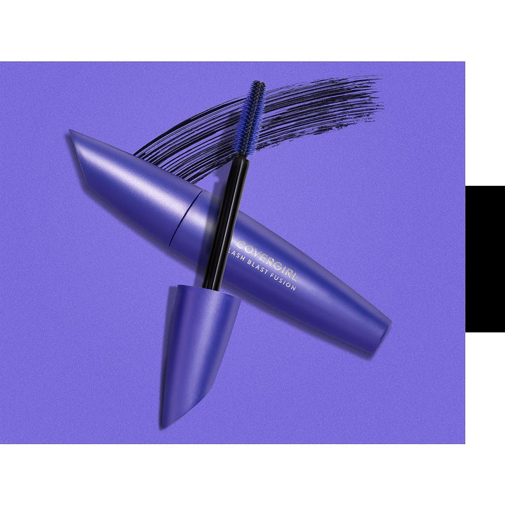 CoverGirl LashBlast Fusion Mascara, Wimperntusche - mehr Volumen &amp; Laenge! aus USA (Very Black 860)