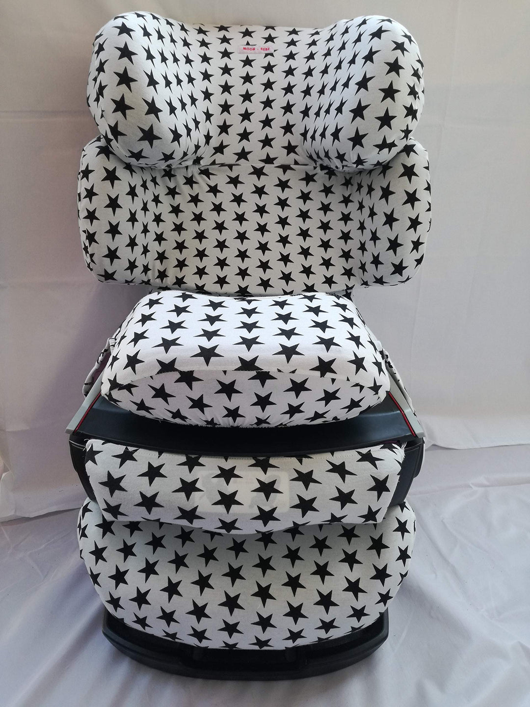Moon-BBEB Bezug für Cybex Ppallas, Silver Pallas Fix und Pallas 2 Fix White(Black Star)