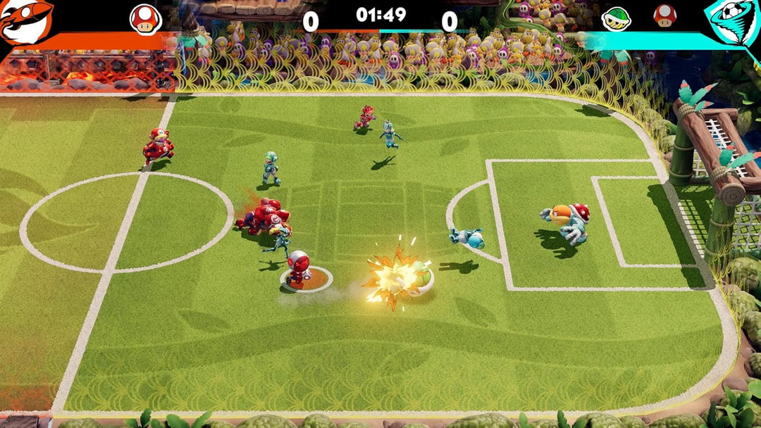 Mario Strikers: Battle League Football - [Nintendo Switch] Nintendo Switch Standard, Nintendo Switch