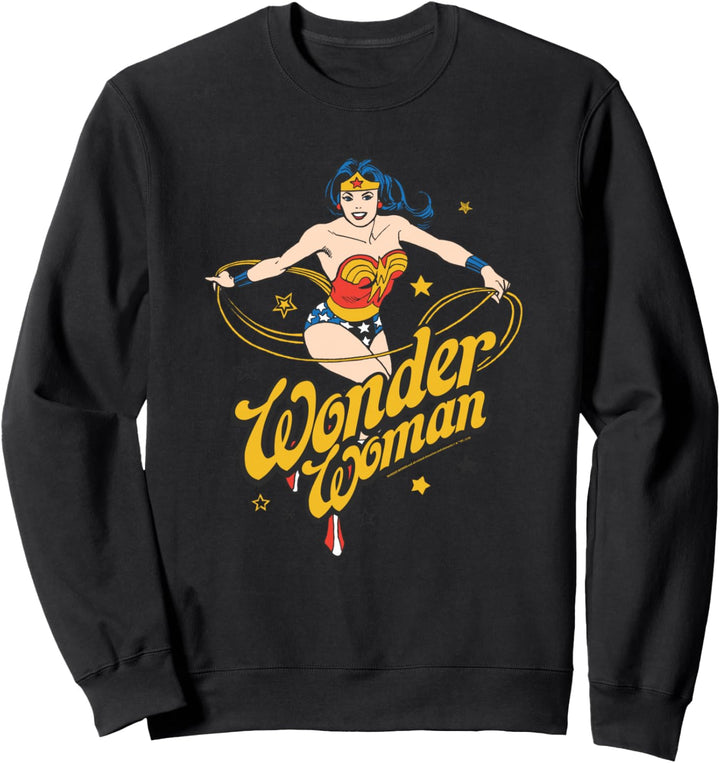 DC Comics Wonder Woman Stars Sweatshirt