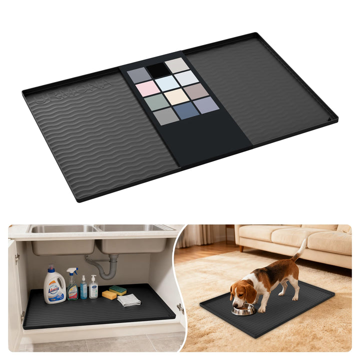 URMONA 55 B x 78 L cm Küchenschrank Silikon Unterlage, Küche Aufbewahrung & Organisation, Regalschut