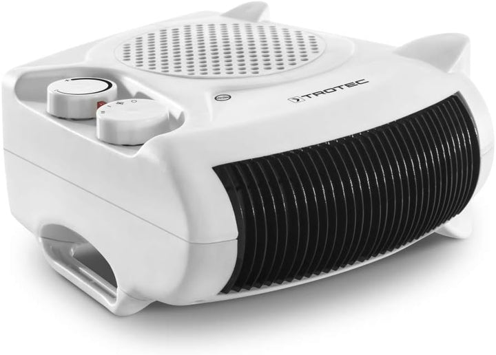 TROTEC Heizlüfter energiesparend TFH 19 E - Heizleistung 1000 W / 2000 W – elektrische Heizung, mit