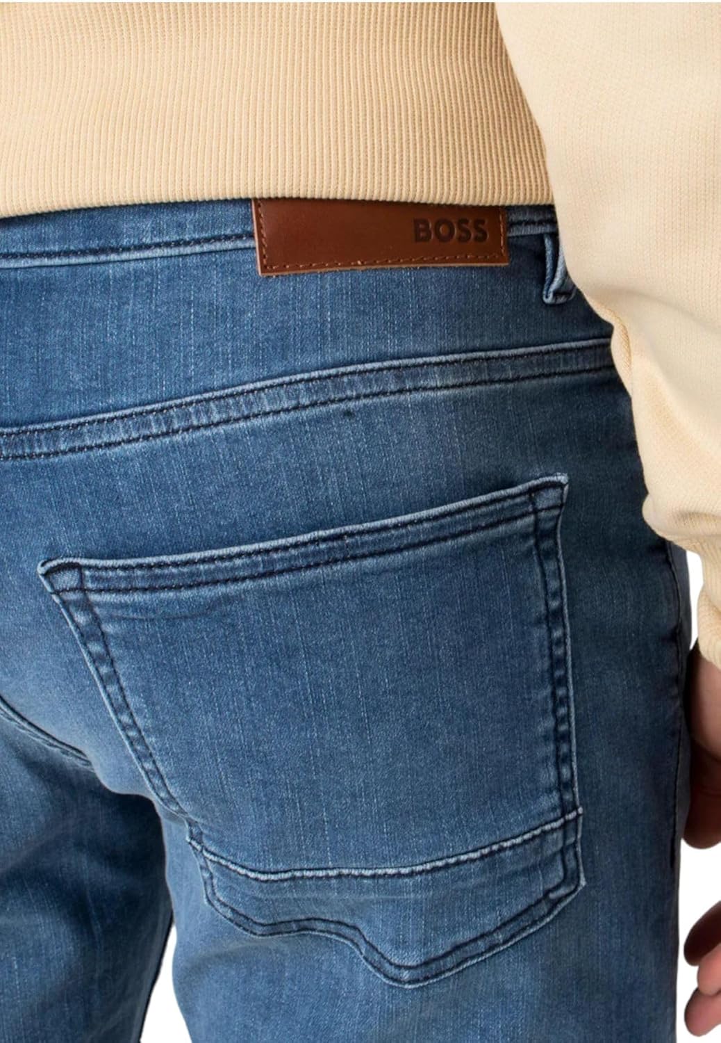BOSS Herren Delaware Bc-c Jeans_Shorts 29 Turquoise/Aqua443, 29 Turquoise/Aqua443