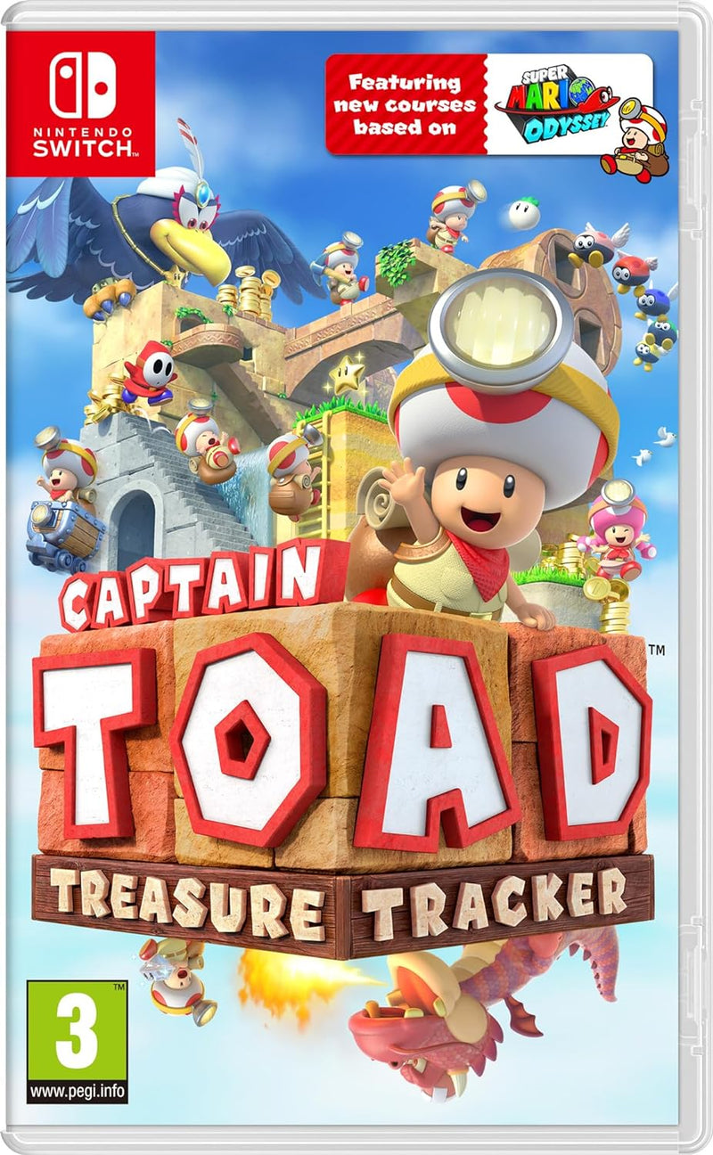 Captain Toad: Treasure Tracker, Schalter