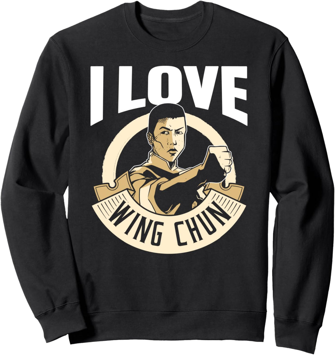 Wing Chun Kampfsport Trainer Kampfkunst Training Sweatshirt