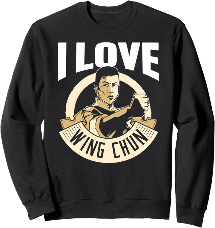Wing Chun Kampfsport Trainer Kampfkunst Training Sweatshirt