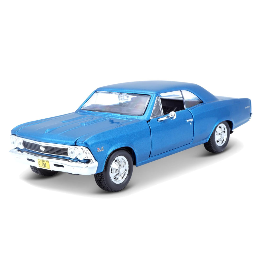 Bburago Maisto France Chevrolet SS 396 1966 Massstab 1:24 Farbe M31960 zufällig