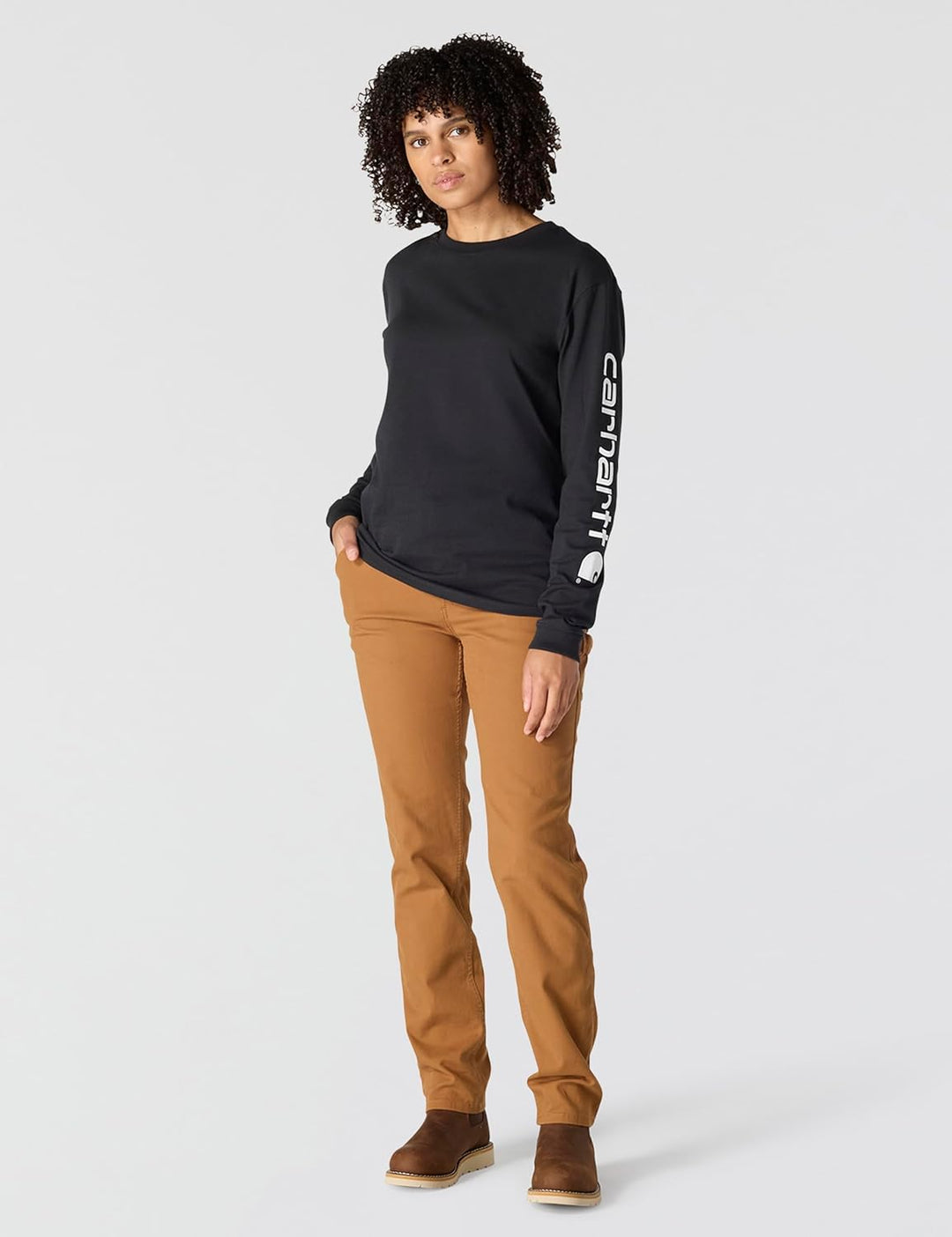 Carhartt Herren Hemd, Schwarz