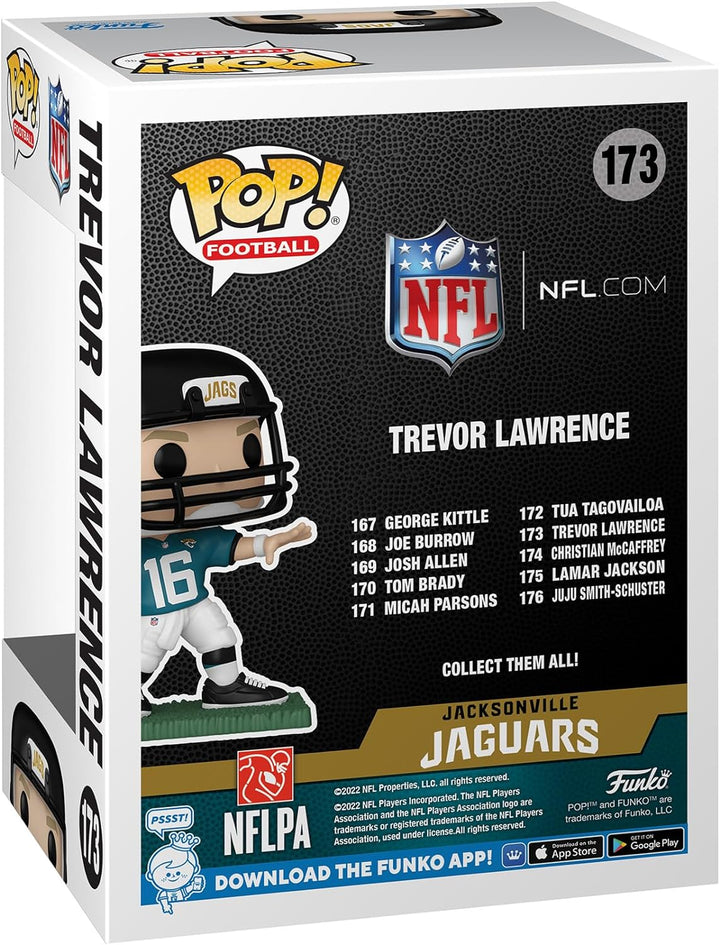 Funko Pop! NFL: Jaguars - Trevor Lawrence - Vinyl-Sammelfigur - Geschenkidee - Offizielle Handelswar