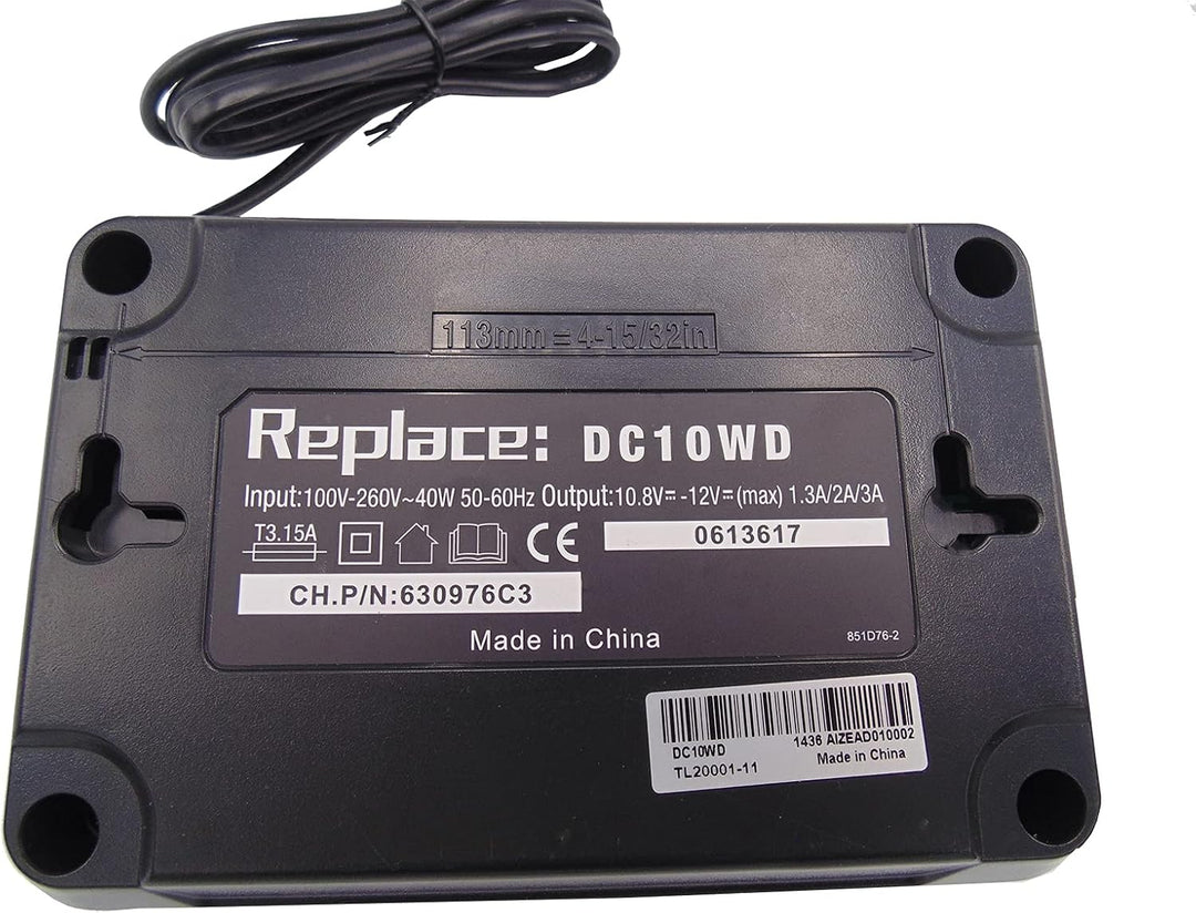 DC10WD DC10WA Ersatz Ladegerät für Makita Ladegerät 12V Akku Decker Schnellladegerät mit Led Screen1