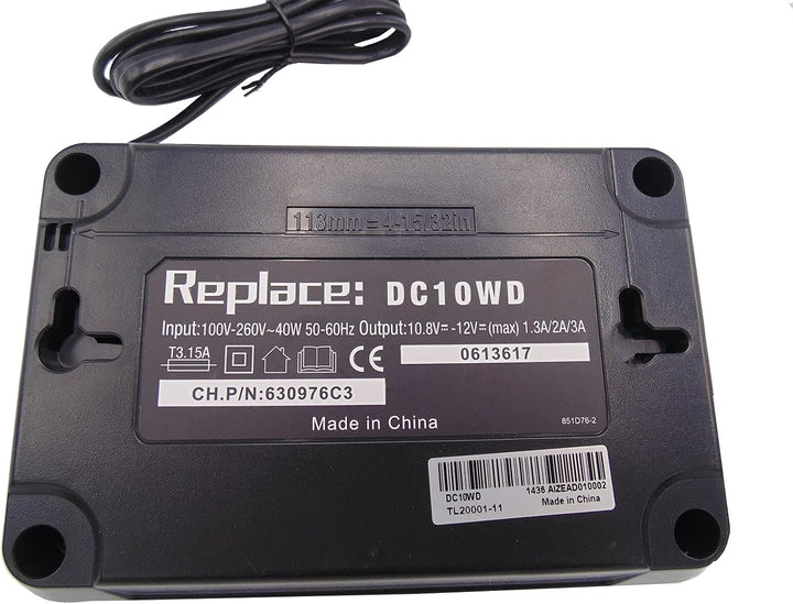DC10WD DC10WA Ersatz Ladegerät für Makita Ladegerät 12V Akku Decker Schnellladegerät mit Led Screen1