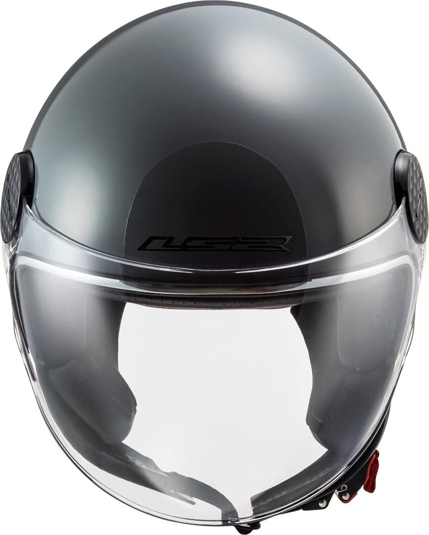 LS2 Jethelm LS2 Sphere Lux Nardo grau | Klares Visier | | Microlock-Verschluss | Polycarbonat | geei