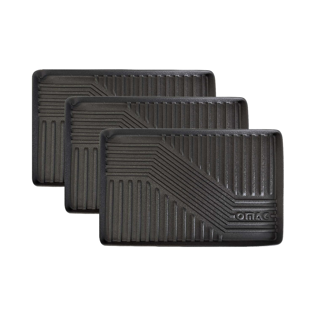 OMAC Schuhmatte Sauberlaufmatte Abtropfschale Napfunterlage 58x38cm Unterlage 3X 3x 58x38 cm, 3x 58x