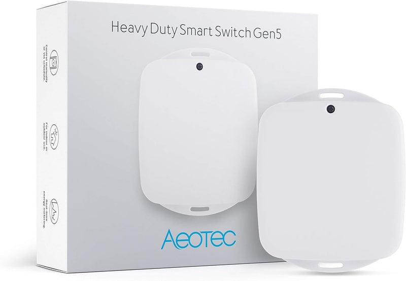 Aeotec Heavy Duty Switch | Hochleistungsschalter | Energiemessfunktion | Z-Wave | Lasten bis 40A sch