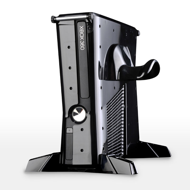 Xbox 360 - Base Model Vaults Schwarz (Konsolenhülle für Xbox 360 Slim)