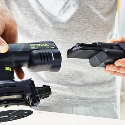 Festool Lijadora excéntrica a batería ETSC 125 3,1 I-Plus