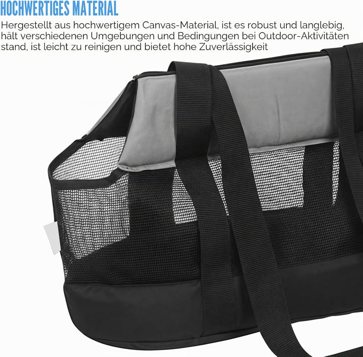 Atmungsaktive Hundetragetasche, Hundetasche Atmungsaktive Haustier-Hundetragetasche, Umhängetasche T