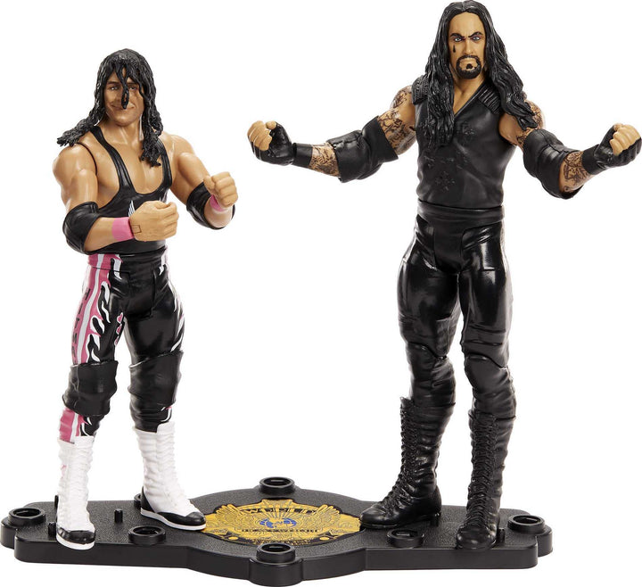 WWE HDM12 - Bret „Hit Man“ Hart vs. Undertaker Championship Showdown ca. 15 cm grosse Actionfiguren