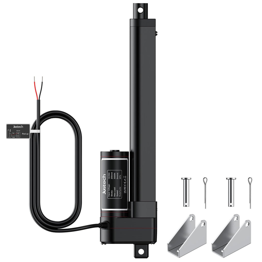 Justech 3000N 200mm Hub max Linearantrieb Linearmotor Verstellantrieb Toröffner Linear Actuator Moto