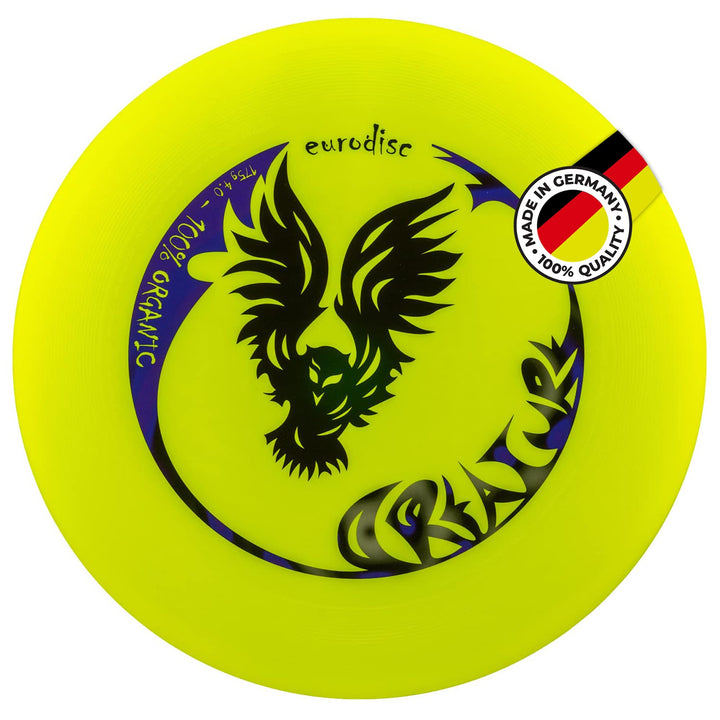 eurodisc 175g 4.1 Organic Ultimate Wettkampfscheibe - Sportfrisbee aus Bio-Kunststoff mit Wettkampfh