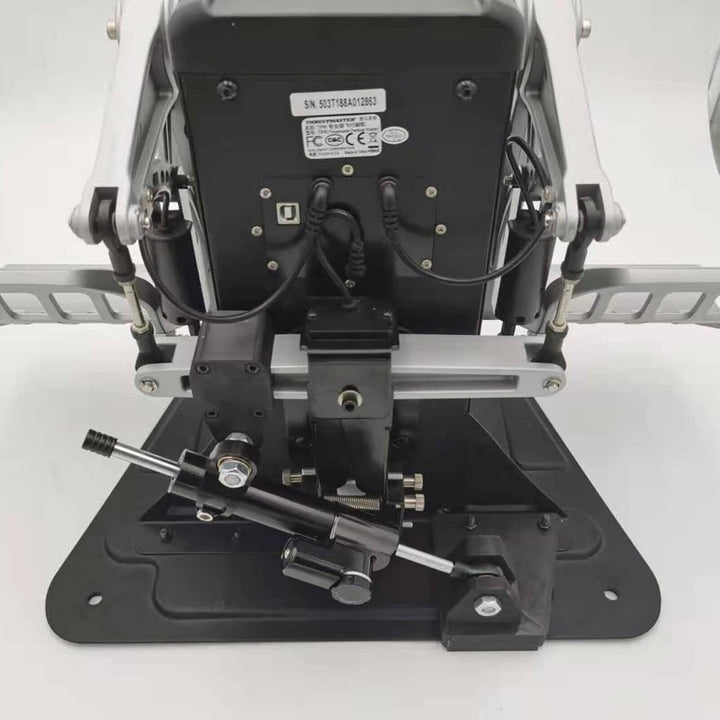 Palumma 1 Set verstellbares Fussruder-Dämpfungs-Set für Thrustmaster TPR Ruderdämpfer Fussruderdämpf