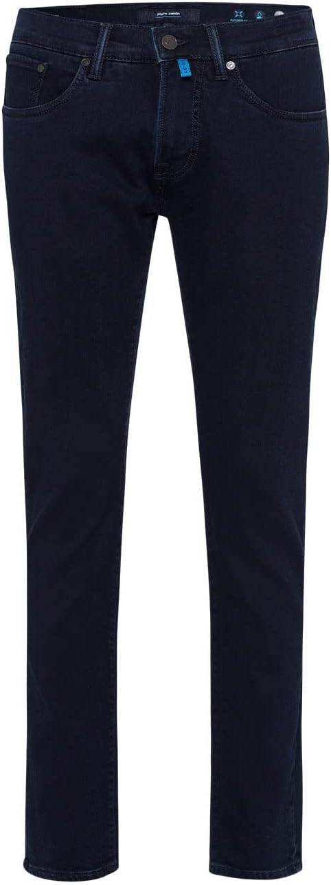 Pierre Cardin Herren Antibes Jeans 31W / 34L Blue/Black Stonewash, 31W / 34L Blue/Black Stonewash