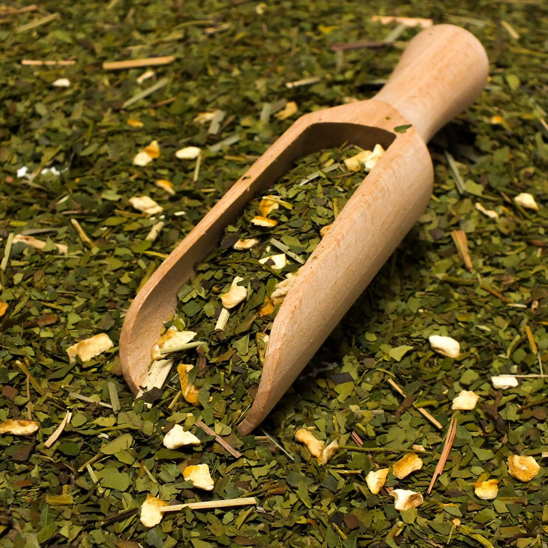 Mate Tee Verde Mate Set 1kg - Brasilien Yerba Mate - 5mm Grobe Blätter - Luftgetrocknet, Staubarm -