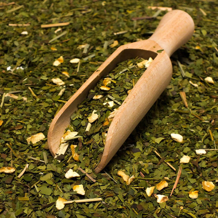 Mate Tee Verde Mate Set 1kg - Brasilien Yerba Mate - 5mm Grobe Blätter - Luftgetrocknet, Staubarm -