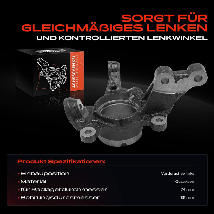 Achsschenkel Radaufhängung Vorne Links für Corolla Matrix Premio Wish 2003-2009 43212-19015
