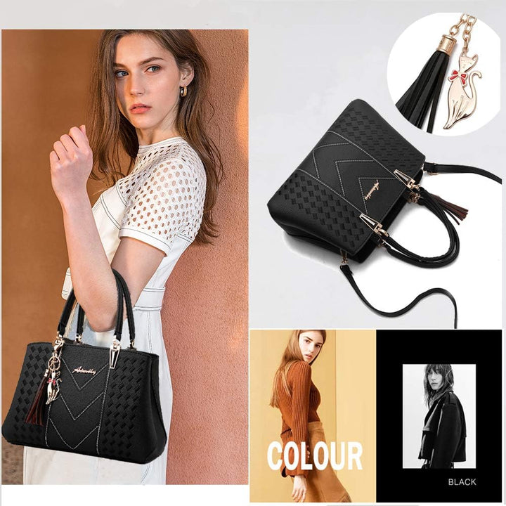 ALARION Damen Geldbörsen und Handtaschen Schultertasche Damen Designer Satchel Messenger Tote Bag 1
