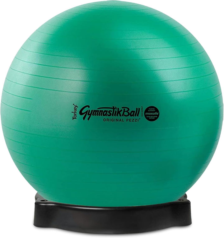 PEZZI Original Pezziball MAXAFE mit Ballschale Sitzball 65 cm Grün, 65 cm Grün