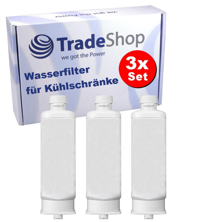 3x Trade-Shop Interner Wasserfilter kompatibel mit Samsung DA97-17376B, DA97-08006C, HAF-QIN/EXP für