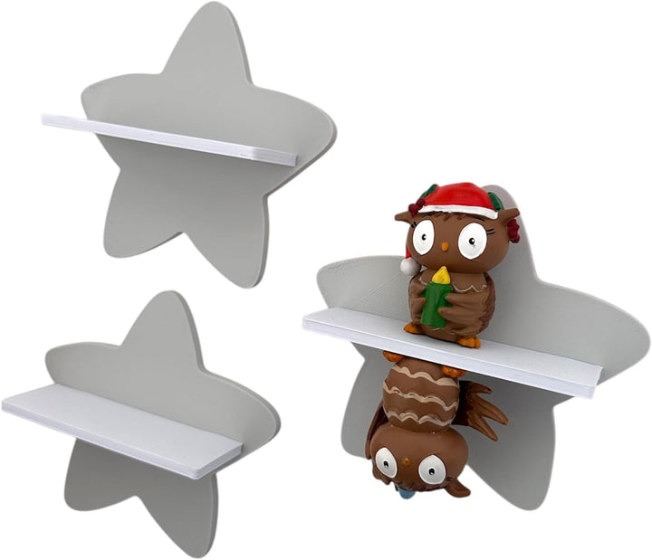 PsGreen Mini Stern-3er-Set kompatibel für Toniefiguren, Tonieregal Toniebox Tonie Erweiterung - Erwe