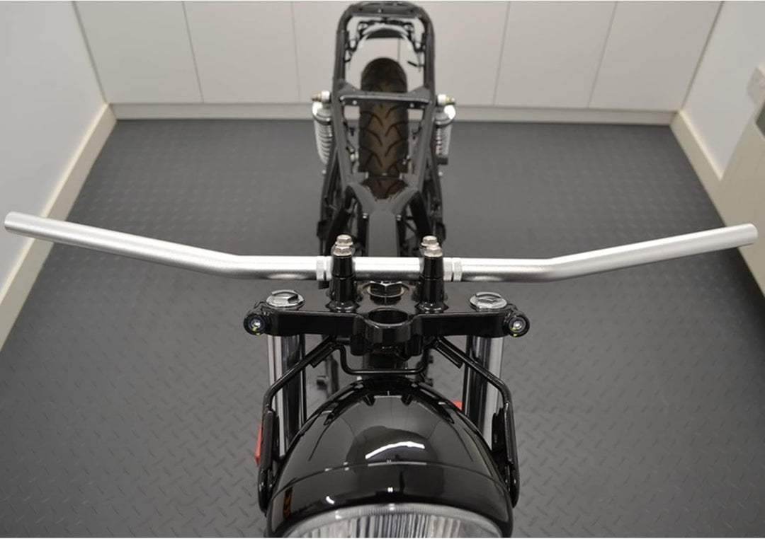 Motorrad Lenker Widerstand Stange 7/8" 22mm Für Streetfighter Scrambler Massgefertigt Fahrrad Flach