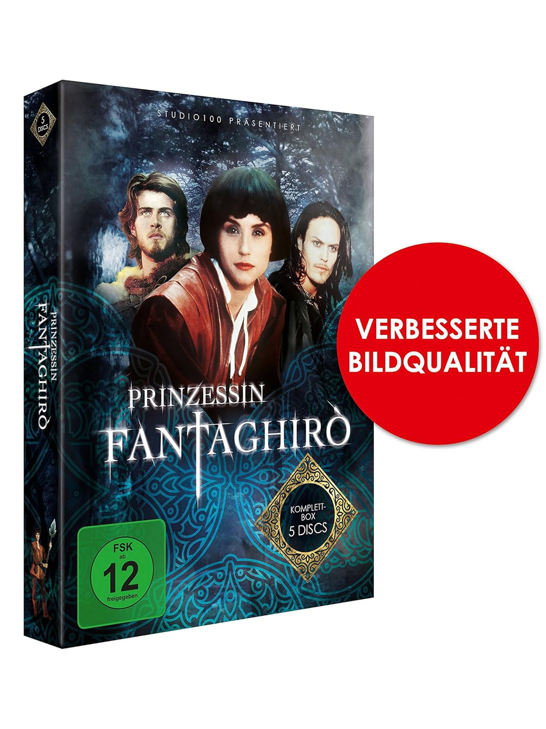 Prinzessin Fantaghirò - Komplettbox [5 DVDs] (Verbesserte Bildqualität), DVD