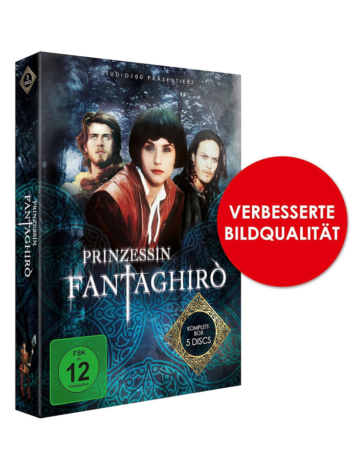 Prinzessin Fantaghirò - Komplettbox [5 DVDs] (Verbesserte Bildqualität), DVD