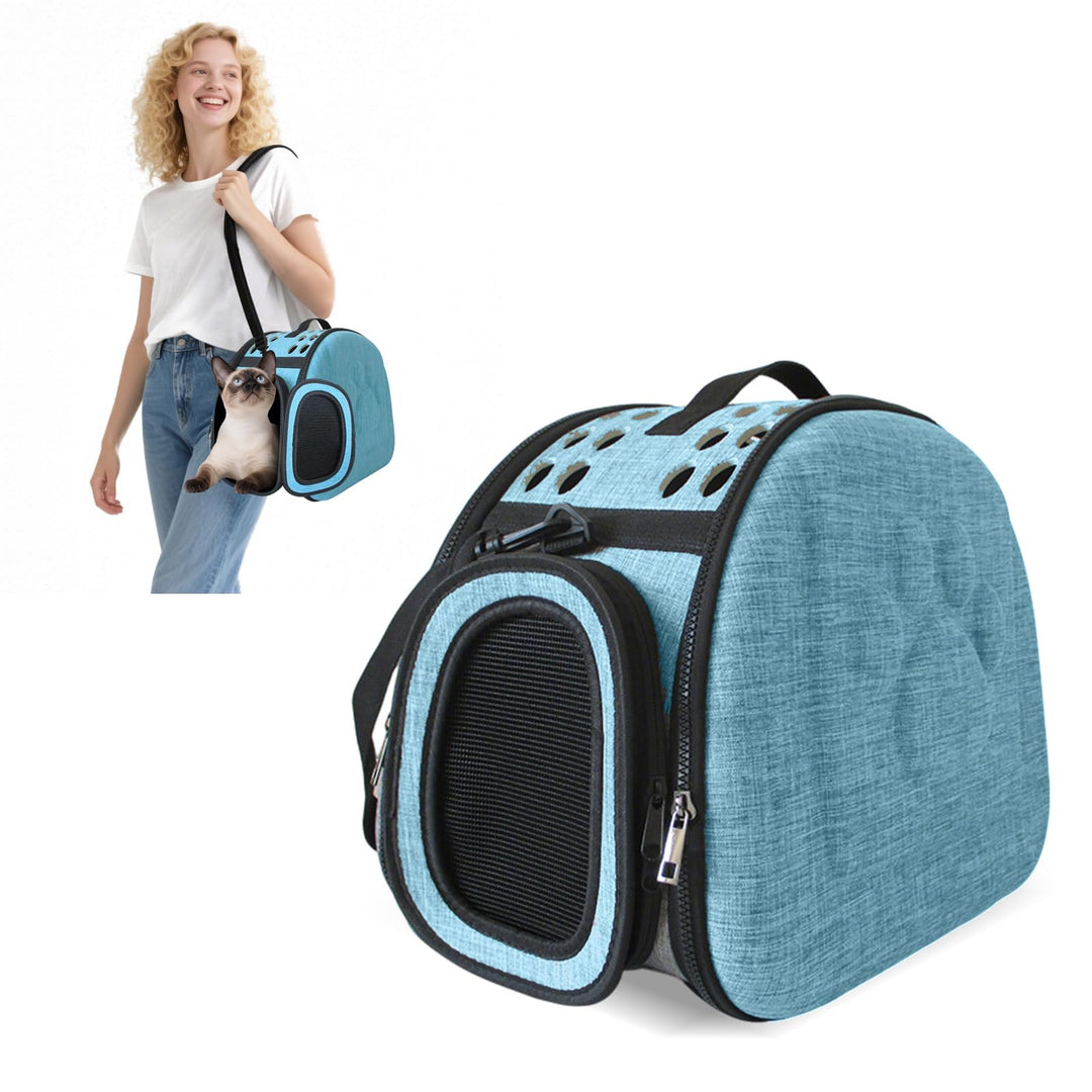 PETCUTE Hundetasche Katzentragetasche Haustiertragetasche Transporttasche Reisen Transportbox für We