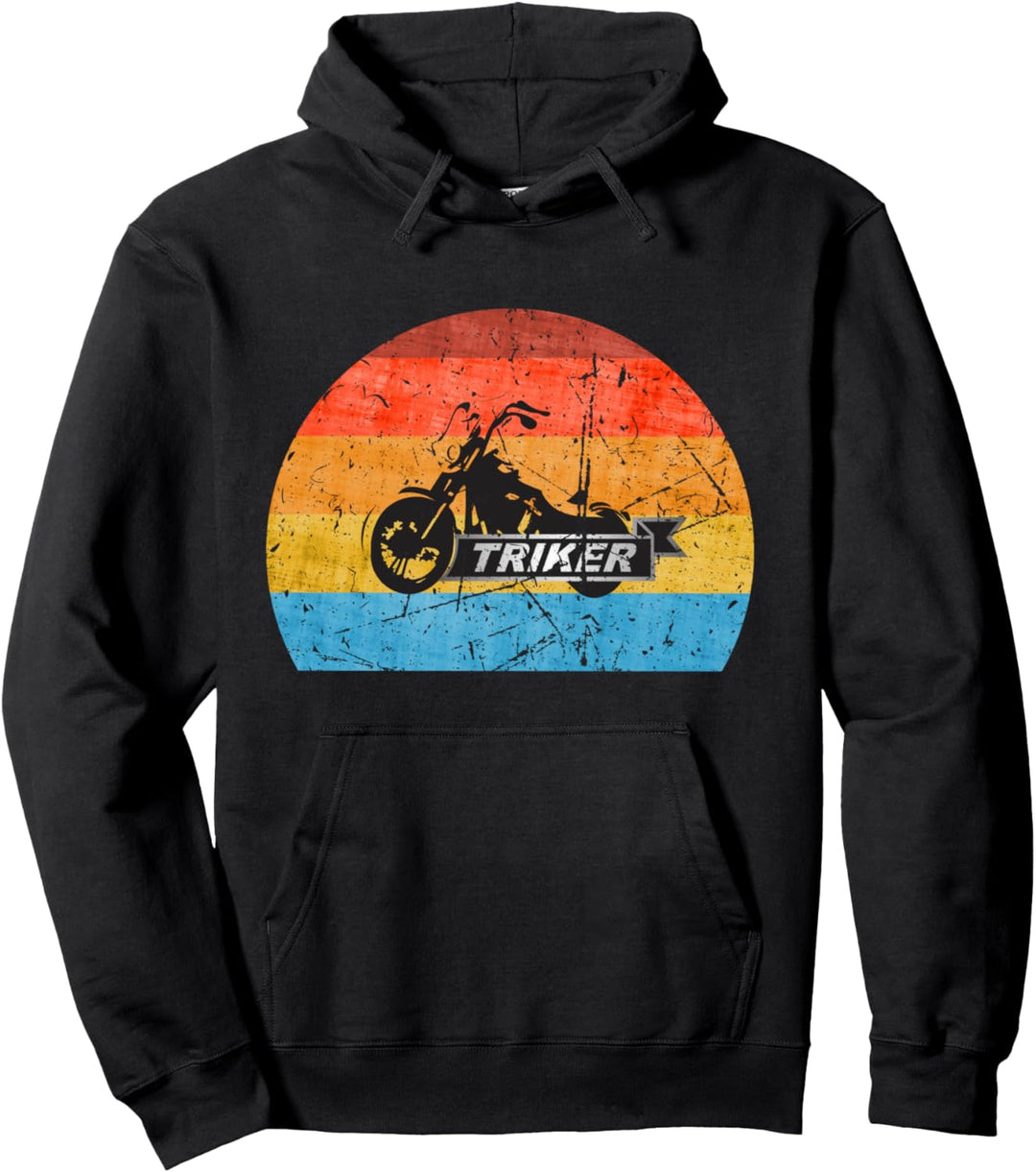 TRIKE, MOTORRAD TRIKE, BIKE, BIKER Pullover Hoodie