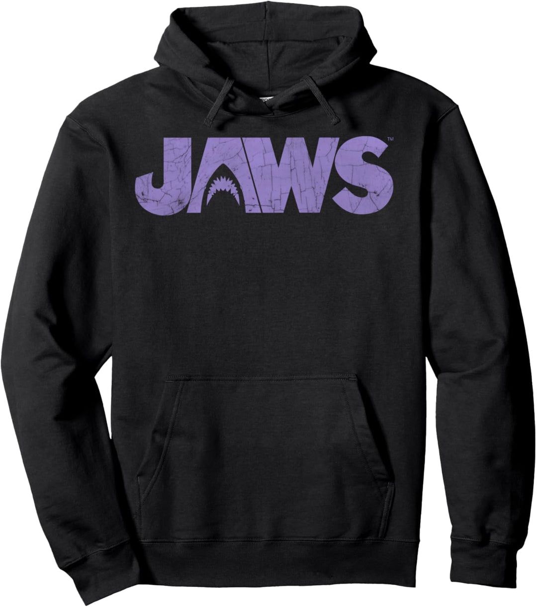 Jaws Silhouette Logo Pullover Hoodie