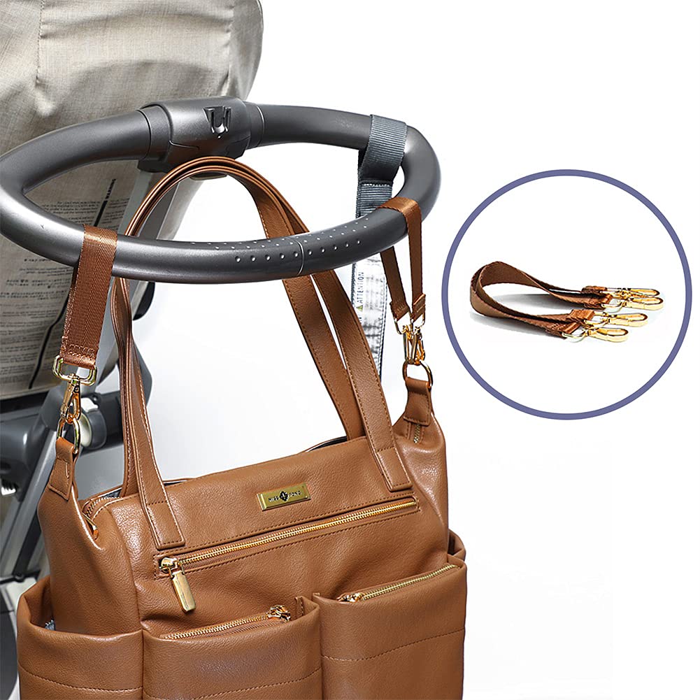 MISS FONG Wickelrucksack Wickeltasche Kinderwagen Baby Rucksack Kliniktasche Geburt Mit Wickelunterl