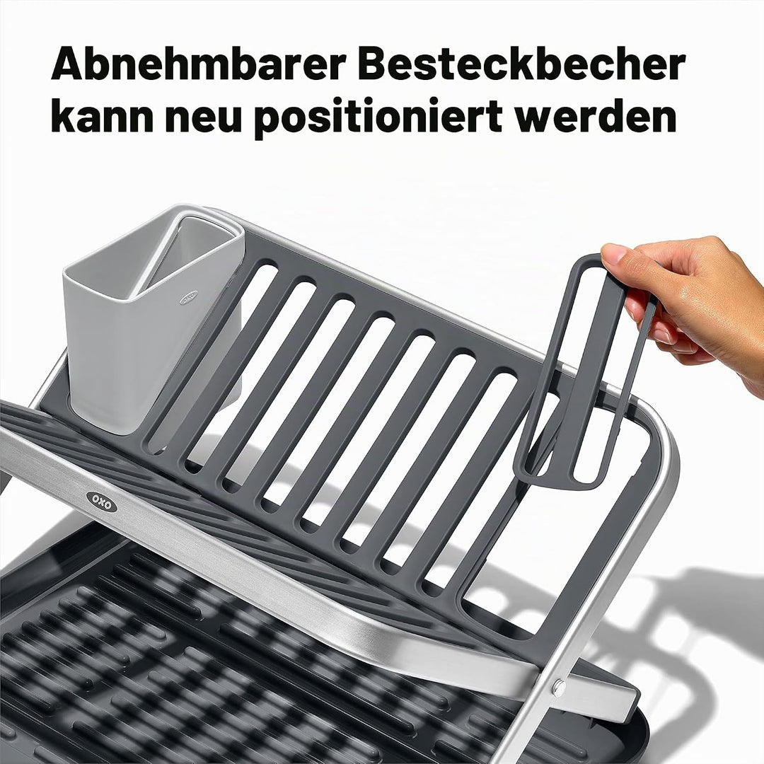OXO GG FOLDING DISH RACK Aluminium Foldable, Aluminium Foldable